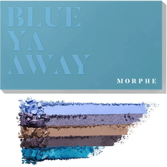 Morphe 18A‎ Blue Ya Away Eyeshadow Artistry Palette w/ Free Morphe Makeup Bag - Picture 6 of 16